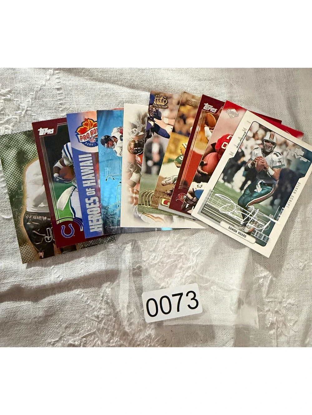 Topps 2000 NFL Football 10-Card Lot Dan Marino Miami Dolphins